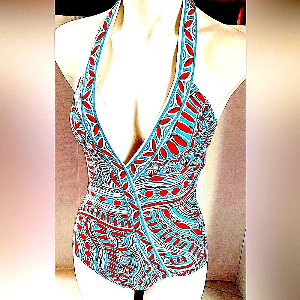 Trina Turk One Piece Swim Suit Size